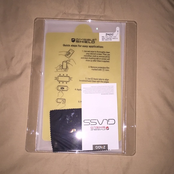 Zagg Invisible Shield Glass - Picture 3 of 4